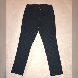 Ralph Lauren Tartan Navy and Green Pants